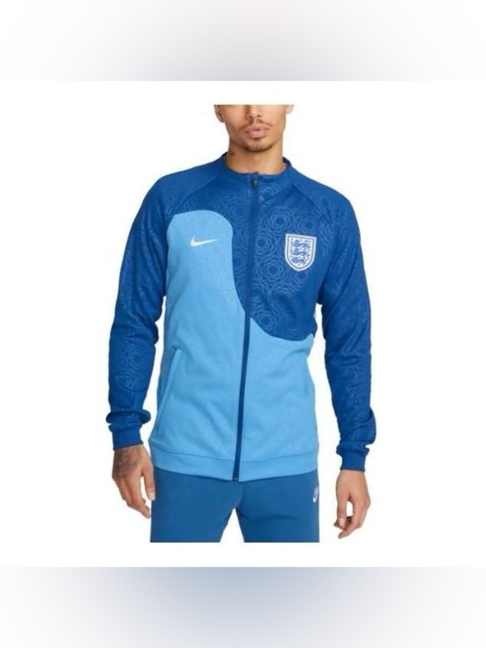 Nike England Academy Pro Anthem Soccer Jacket Blue DX9817-462